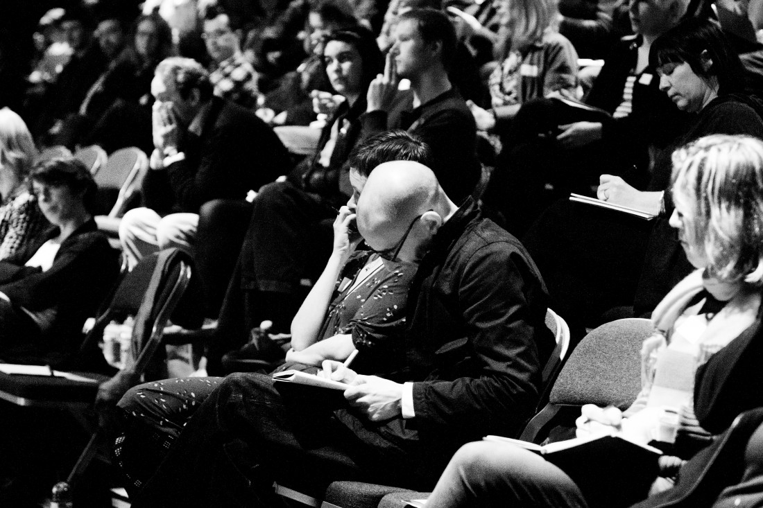 Nuffield Theatre - Conference (B&W)