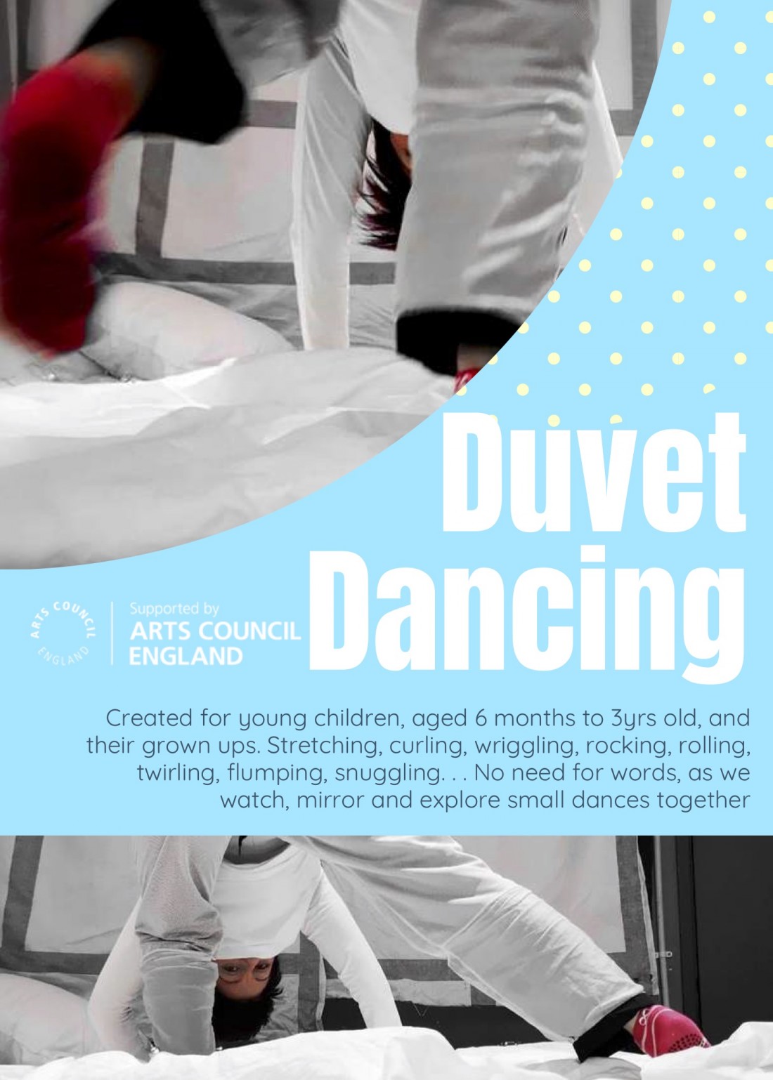 DUVET DANCING small flyer