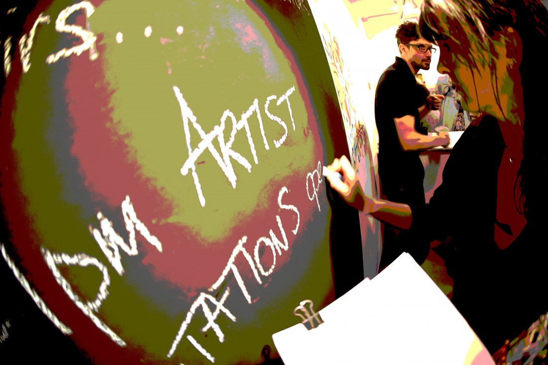 Artist Day - Chalk Board