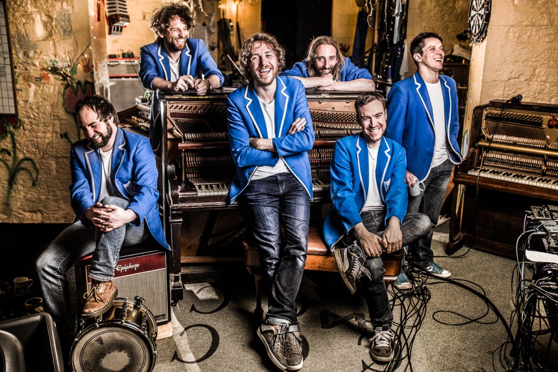 Hope and Social - Wide - Colour - Press Leeds band Hope and Social play the Nuffield Theatre at Lancaster University on the 6 October 2015.