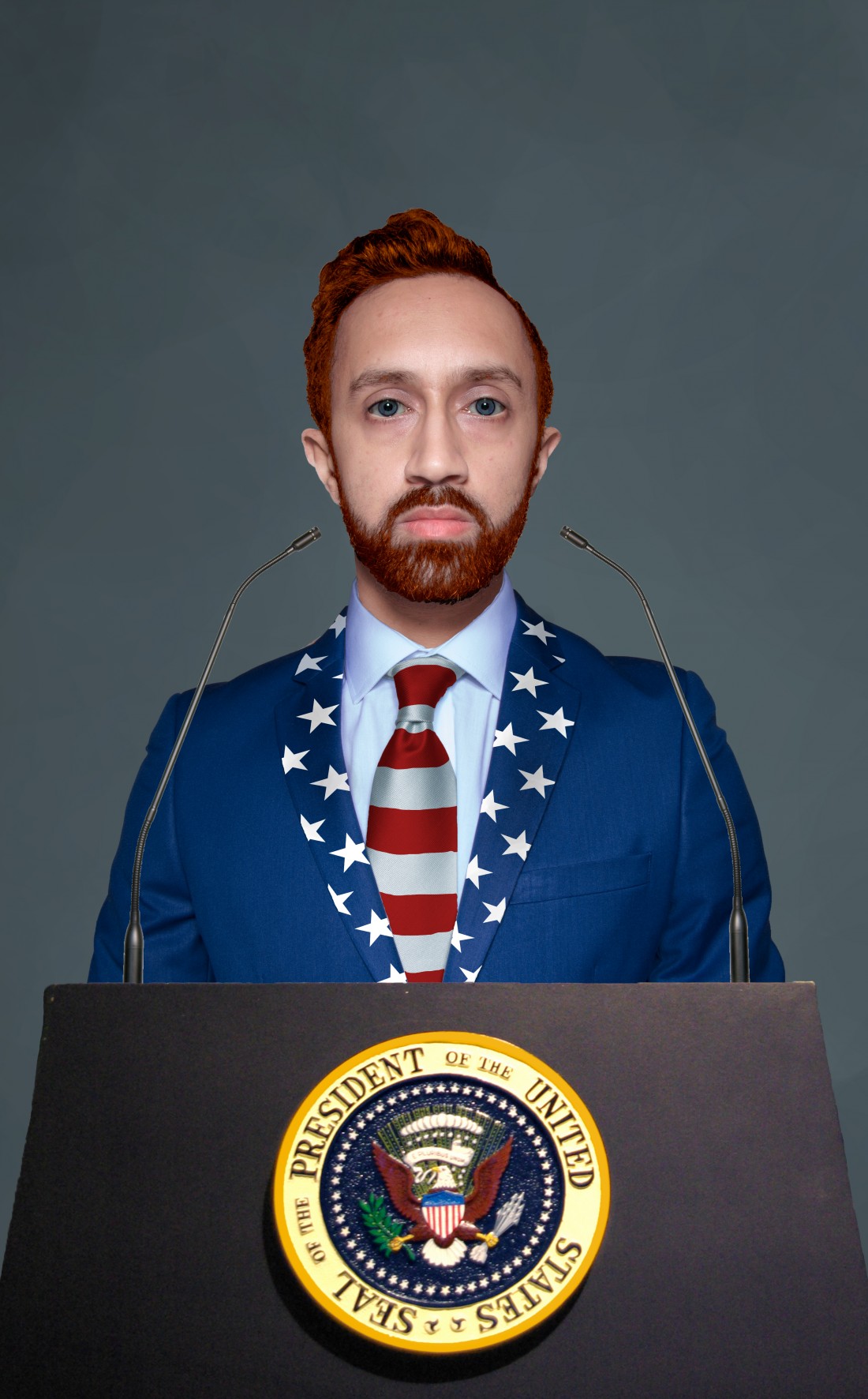 American Man (Main Portrait) Heating Patel presents a preview of 'American Man' at the Nuffield Theatre, Lancaster. 10 November 2016.