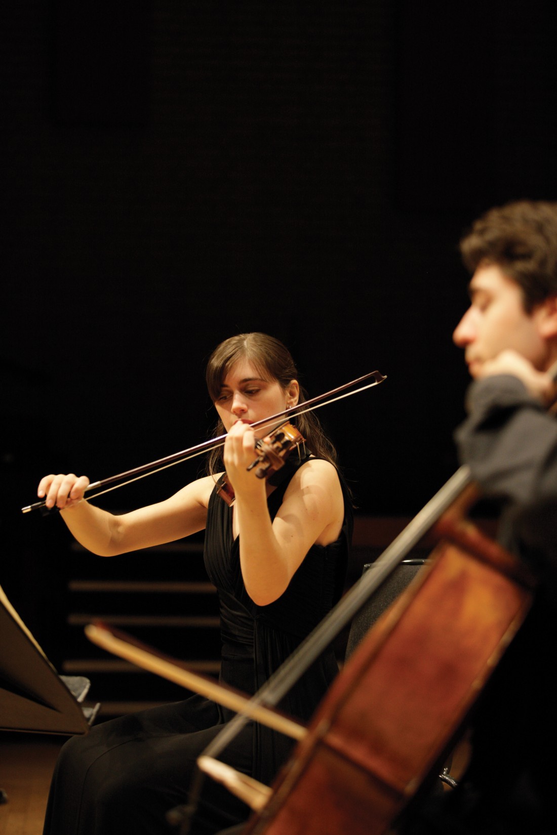RNCM: String Orchestra (Portrait 2 Musicians) Royal Northern College of Music String Orchestra perform at Lancaster University (part of Live at LICA's International Concert Series) on 12th March 2015.