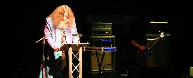 Alan Moore, <em>English Journey Revisited</em>, 2010. Photo: Louise Hepworth. Courtesy of AV Festival 08.