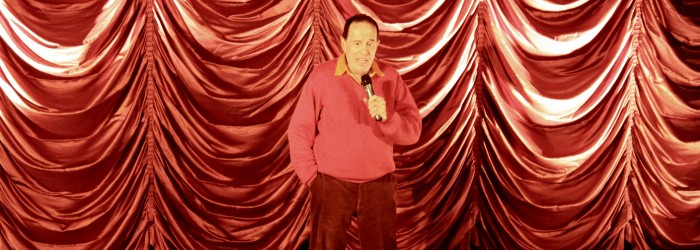 <em>Kenneth Rinaldo in Person</em>, 2010. Photo: Ben Jean Houghton. Courtesy of AV Festival 10.