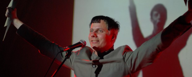 Felix Kubin, <em>Nothing is New, Everything is Permitted</em>, 2010. Photo: Peter Knight. Courtesy of AV Festival 10.