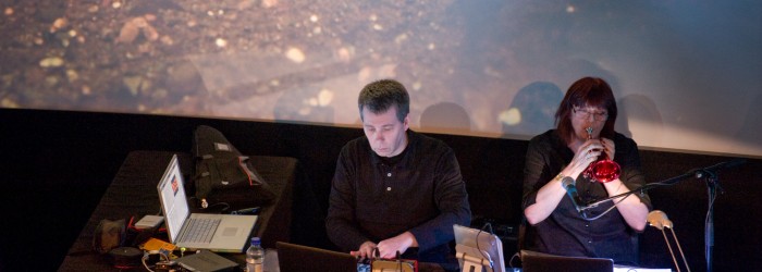 <em>Wishful Thinking, In Rememberance of Peter Christopherson</em>, 2012. Photo: Colin Davison. Courtesy of AV Festival 12.