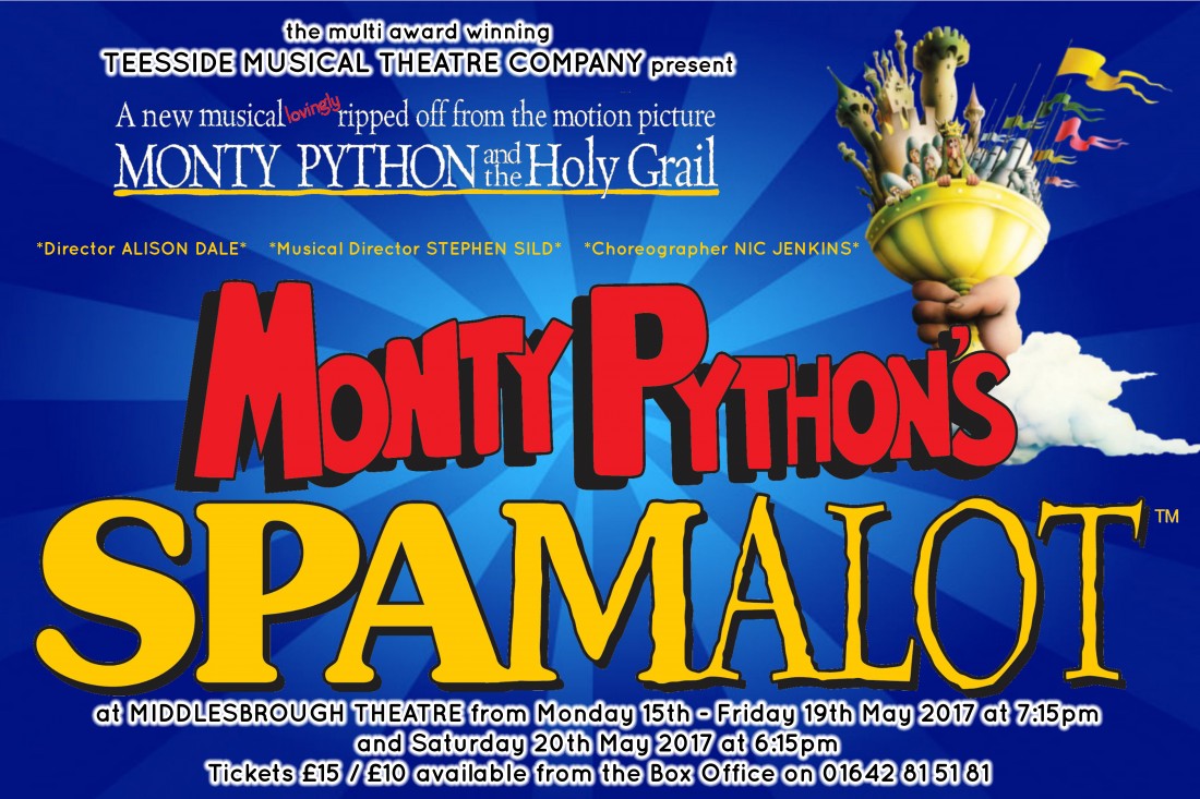 Spamalot poster 60x40
