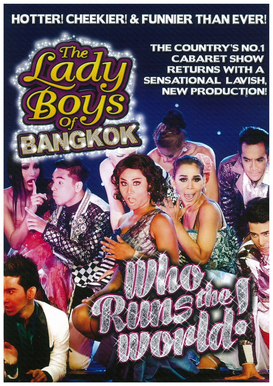 Ladyboys of Bangkok Leaflet 2017
